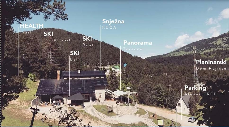 Hotel Snjezna Kuca - Nature Park Of Bosnia Herzegovina Padezina 外观 照片